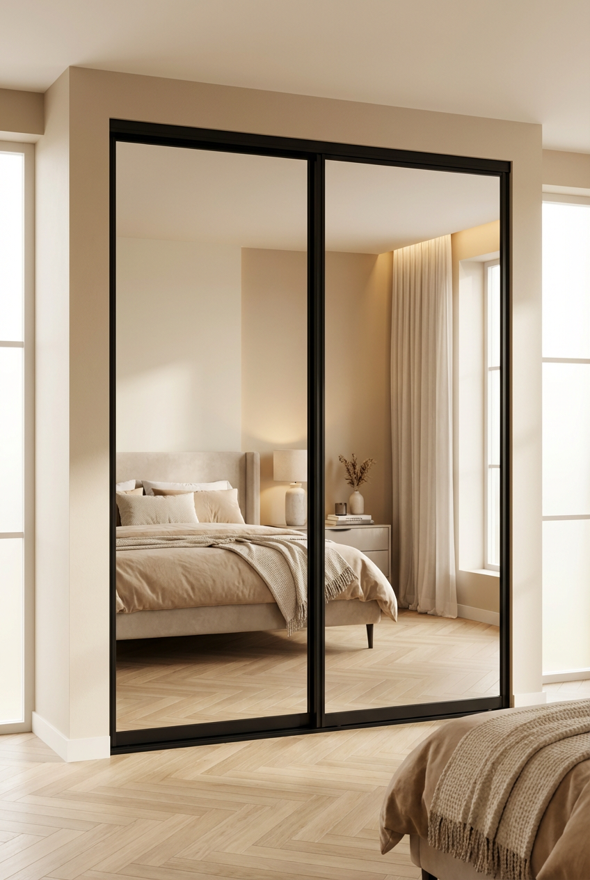 McCoy Doors mirror wardrobe doors